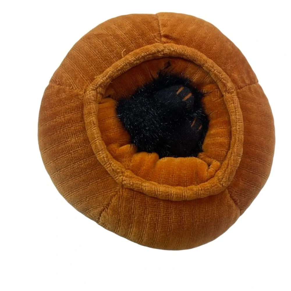 Vintage Boyds Bears Black Cat Plush Inkly Boocat Pumpkin‎ Costume Stuffed Animal